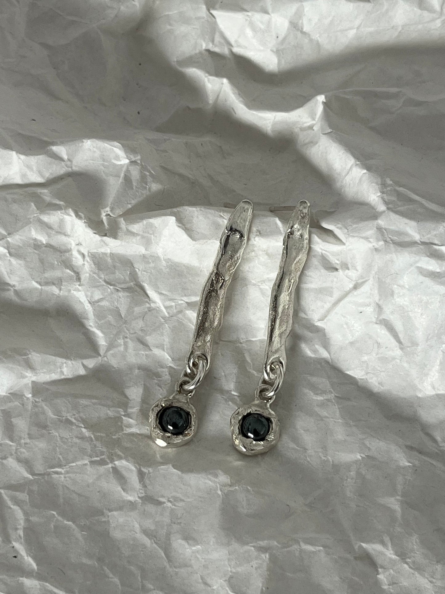 Clio stone earrings